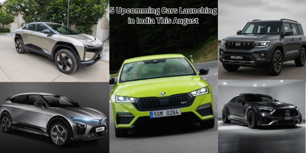 Top 5 Car Launches This August – इंडिया की सड़कों पर मचेगा धमाल! – इंडिया की सड़कों पर मचेगा धमाल!