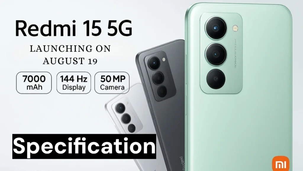 Redmi 15 5G Launch Date In India