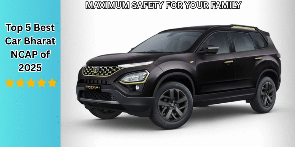 Top 5 Best Car Bharat NCAP of 2025