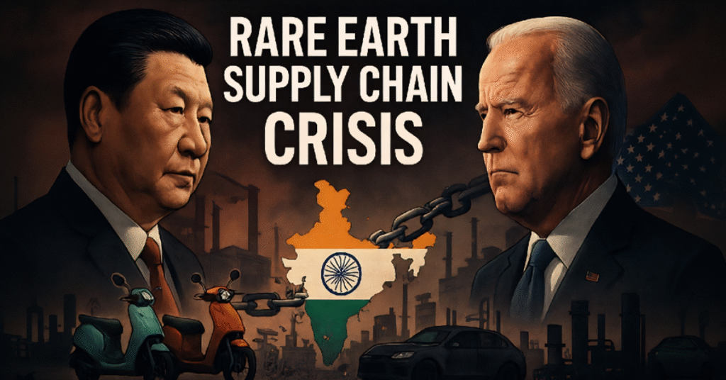 2025 Rare Earth Crisis Rare Earth Crisis 2025: China Delivers a Major Blow to India’s Green Revolution – Find Out the Real Reason!