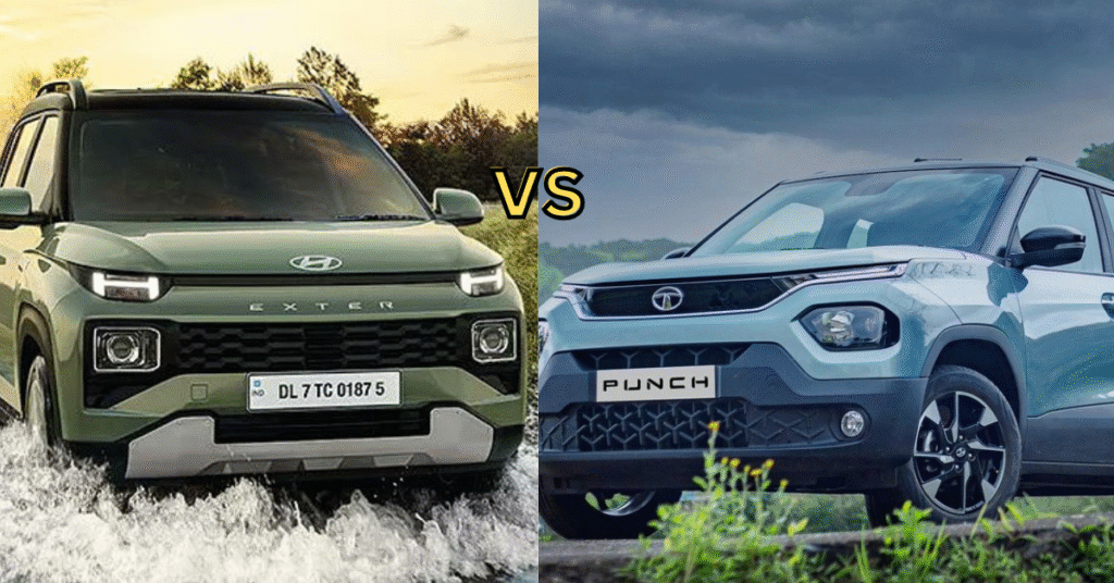 Tata Punch vs Hyundai Exter: ₹8 लाख में कौन सी SUV है सेफ, स्मार्ट और माइलेज का बाप?
